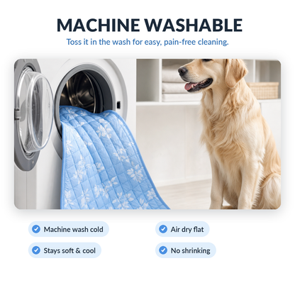 IcePaws™ – Non-Toxic Self-Cooling Dog Bed Mat 2.0